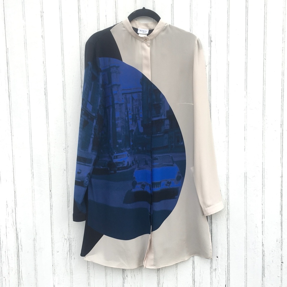 AKRIS PUNTO SILK TUNIC